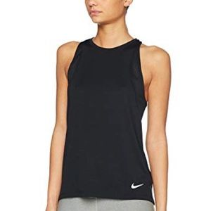 Nike Dry Racerback Tank Top in Black